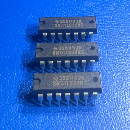 Texas Instruments SN74LS32N3 - OR Gate, LS Series, 4-Func, 2-Input, TTL, PDIP14